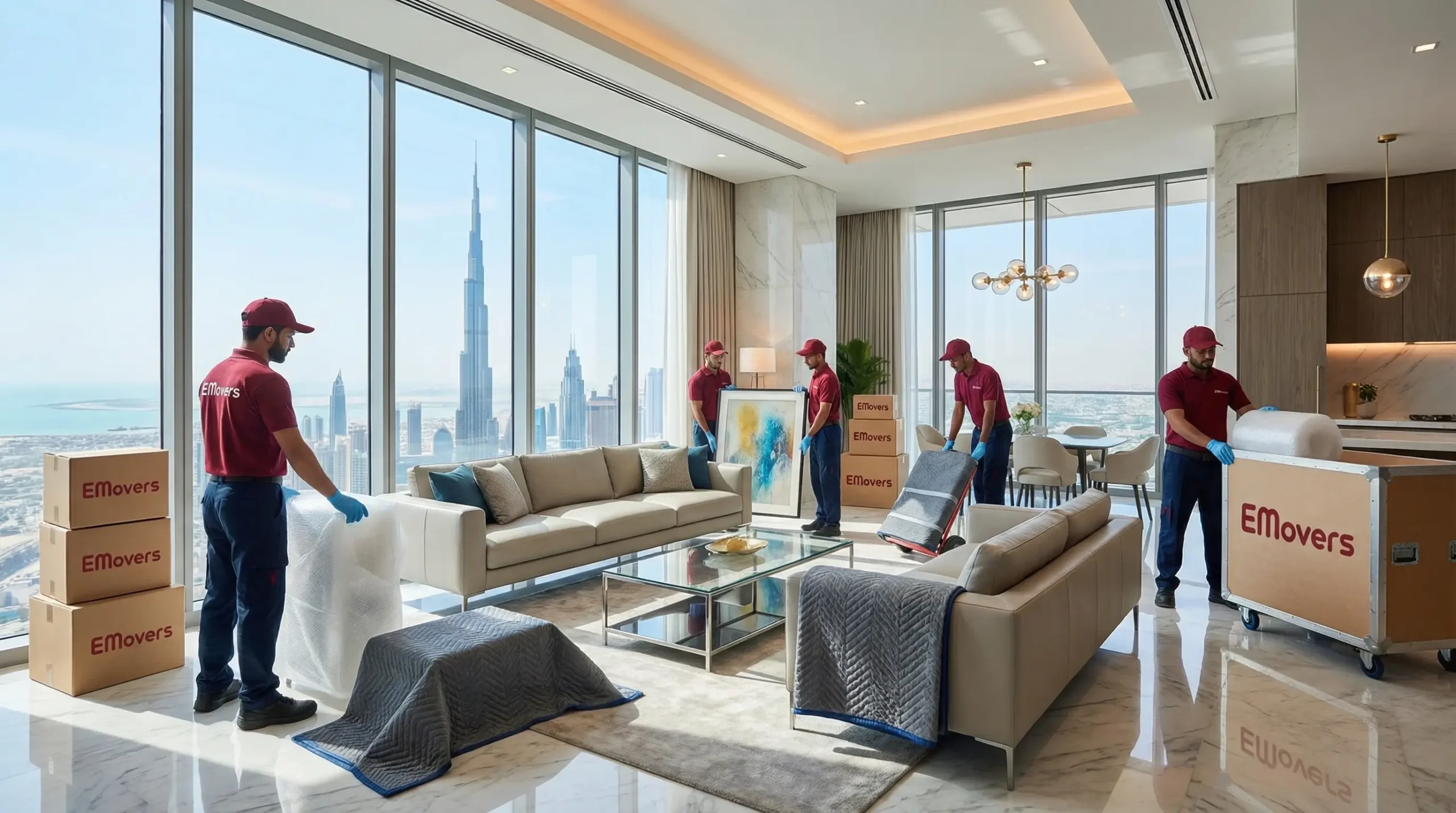 Apartment Movers in Dubai — Emoverss UAE