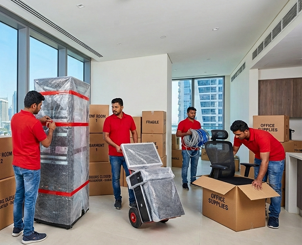 Office Movers in Dubai — Emoverss UAE